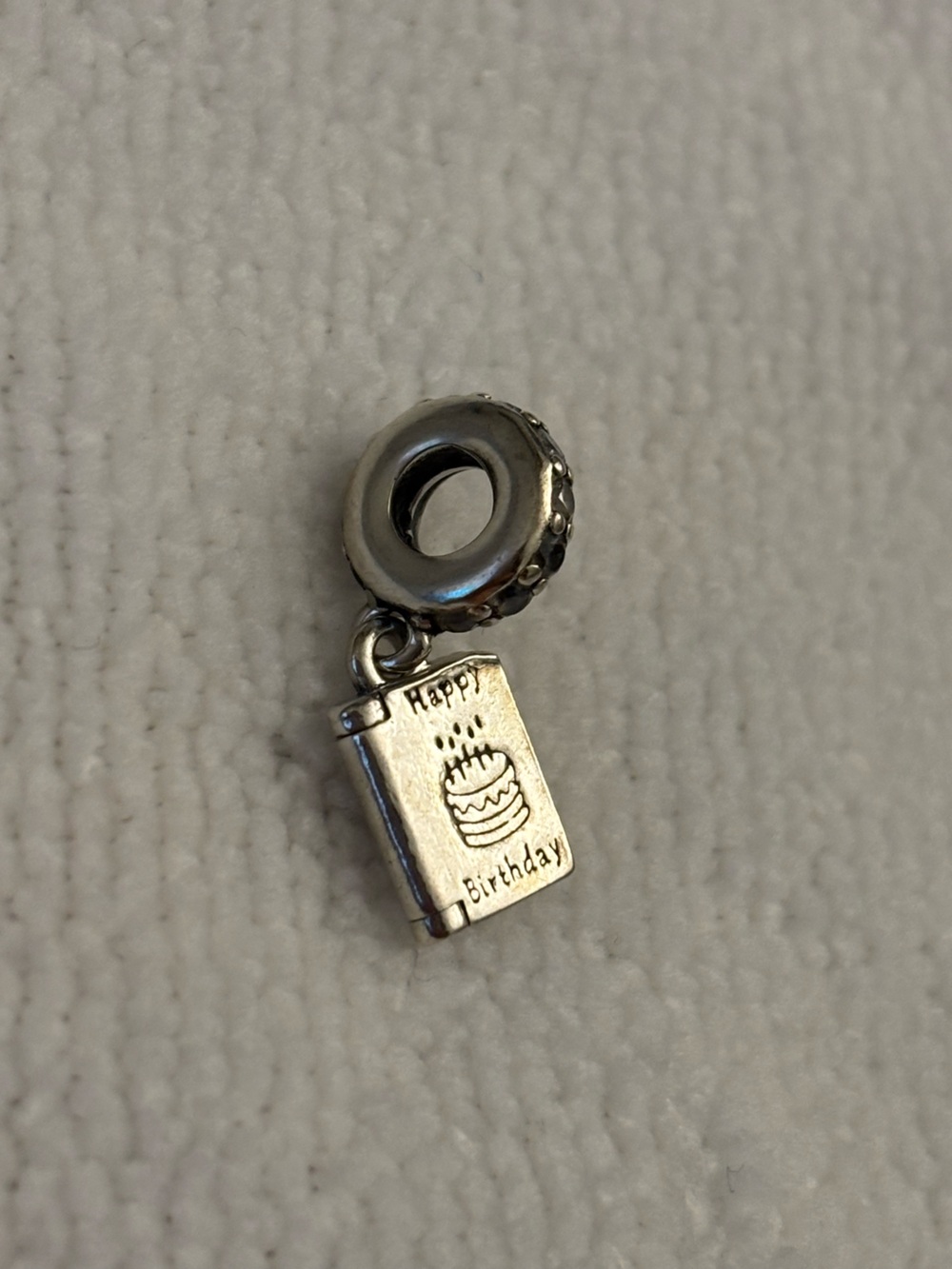 Pandora charm Birthday - Silver